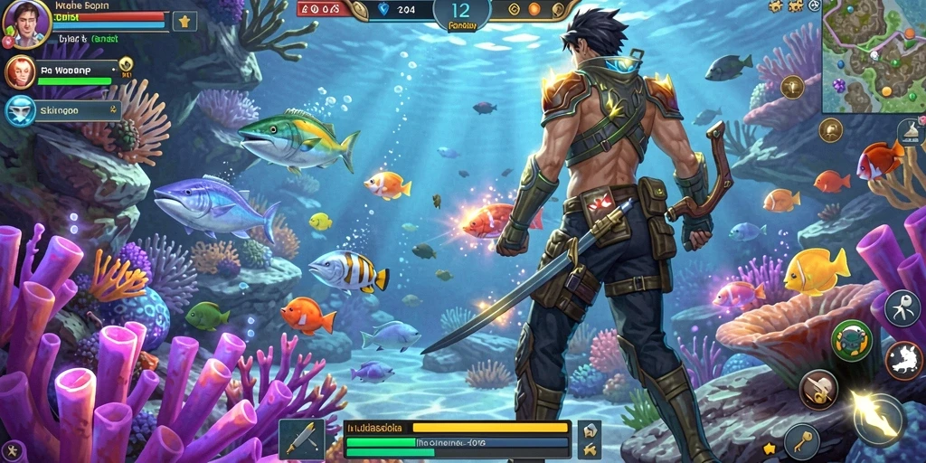 Screenshot menunjukkan fitur multiplayer yang seru.