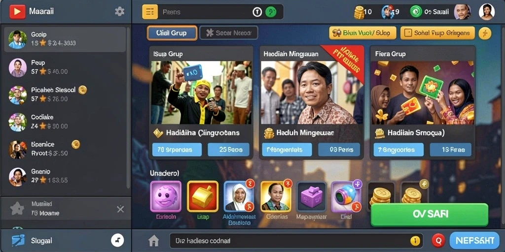 Pengalaman bermain yang menyenangkan dan menghibur.
