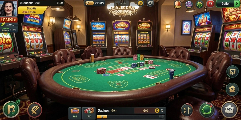 Leaderboards menunjukkan peringkat dan prestasi pemain.