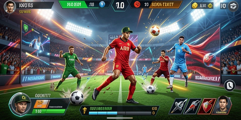 Mode multiplayer yang seru dan kompetitif.