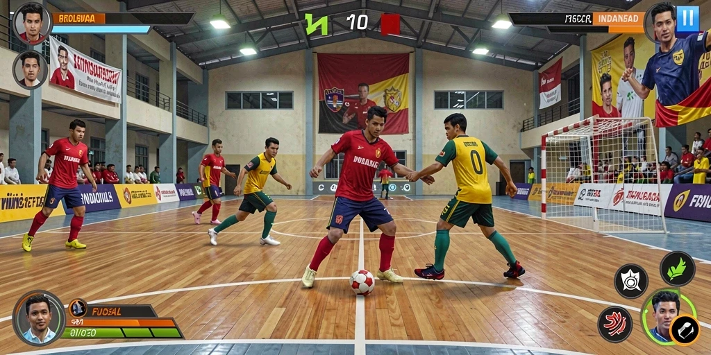 Mode permainan yang beragam dan penuh tantangan.